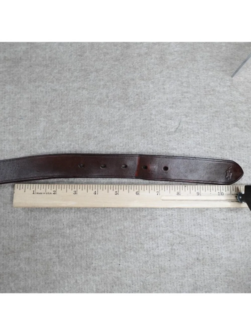 Polo Ralph Lauren Mens Belt 40 Brown Solid